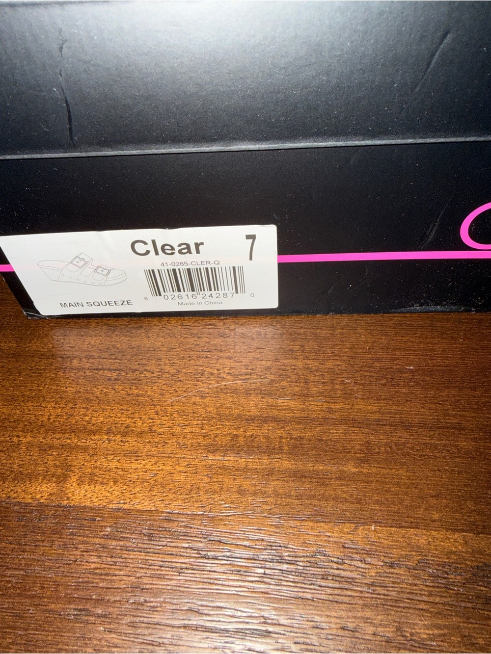 NWT CORKYS CLEAR WEDGE - Picture 2 of 3